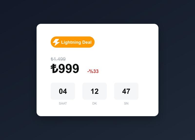 Amazon Kupon ve Lightning Deals ile Satış Hızlandırma